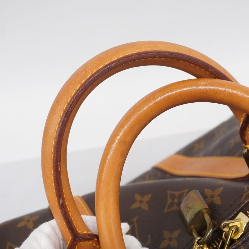 Louis Vuitton Boston Bag Monogram Keepall Bandoliere 50 M41416 Brown Men Women