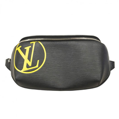 Louis Vuitton Epi LV Circle Bum Bag M55131 Noir Black Men's