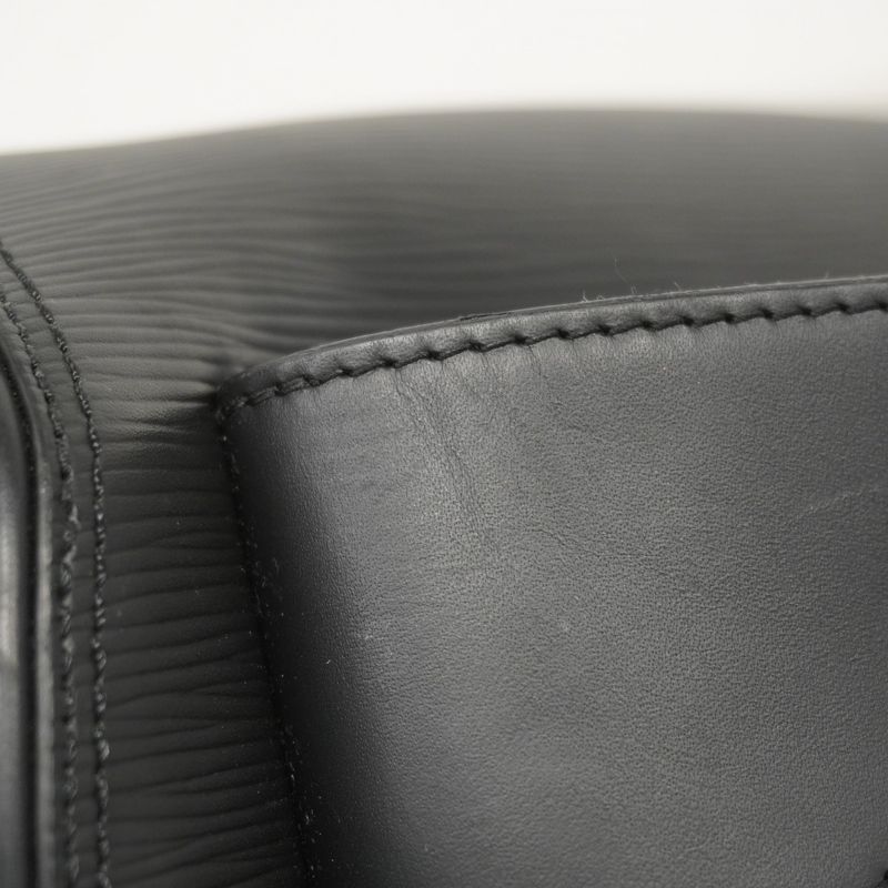 Louis Vuitton Epi LV Circle Bum Bag M55131 Noir Black Men's