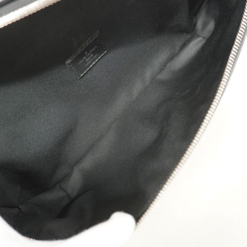 Louis Vuitton Epi LV Circle Bum Bag M55131 Noir Black Men's