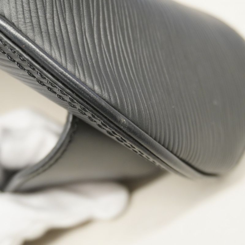 Louis Vuitton Epi LV Circle Bum Bag M55131 Noir Black Men's