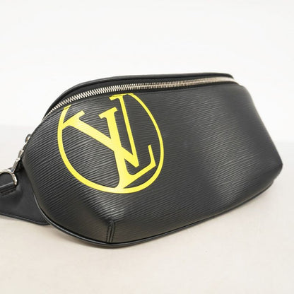 Louis Vuitton Epi LV Circle Bum Bag M55131 Noir Black Men's