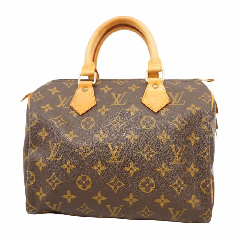 Louis Vuitton Handbag Monogram Speedy 25 M41109 Brown Ladies