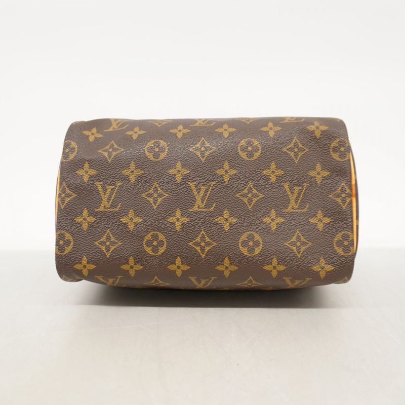 Louis Vuitton Handbag Monogram Speedy 25 M41109 Brown Ladies
