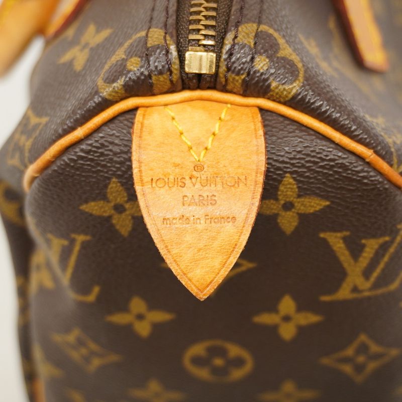 Louis Vuitton Handbag Monogram Speedy 25 M41109 Brown Ladies
