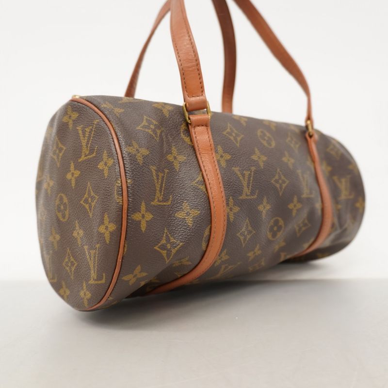 Louis Vuitton Handbag Monogram Papillon 30 M51385 Brown Ladies