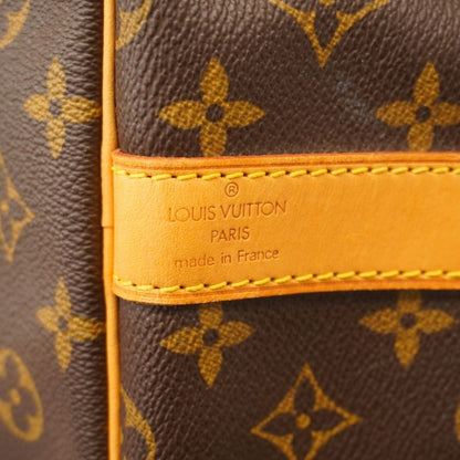 Louis Vuitton Boston Bag Monogram Keepall Bandoliere 60 M41412 Brown Men Women