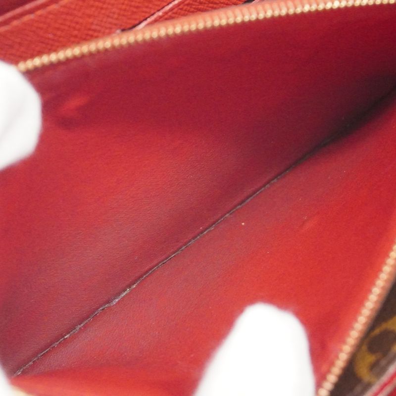 Louis Vuitton Long Wallet Monogram Zippy Wallet Retiro M61187 Brown Threes