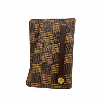 Louis Vuitton Key Case Damier Clochette PM N62661 Ebène Men Women Unisex