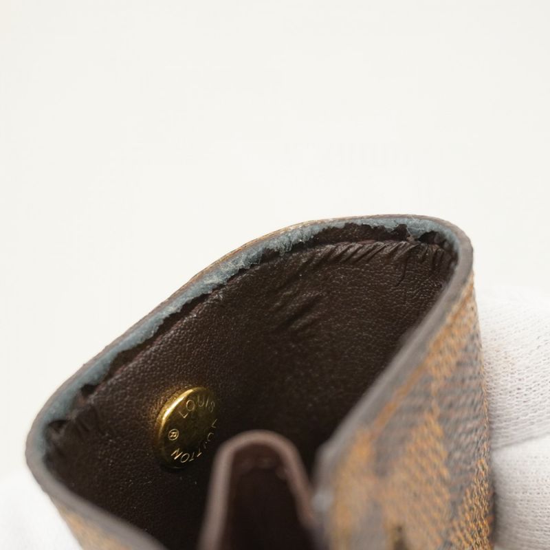 Louis Vuitton Key Case Damier Clochette PM N62661 Ebène Men Women Unisex