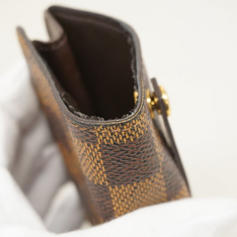 Louis Vuitton Key Case Damier Clochette PM N62661 Ebène Men Women Unisex