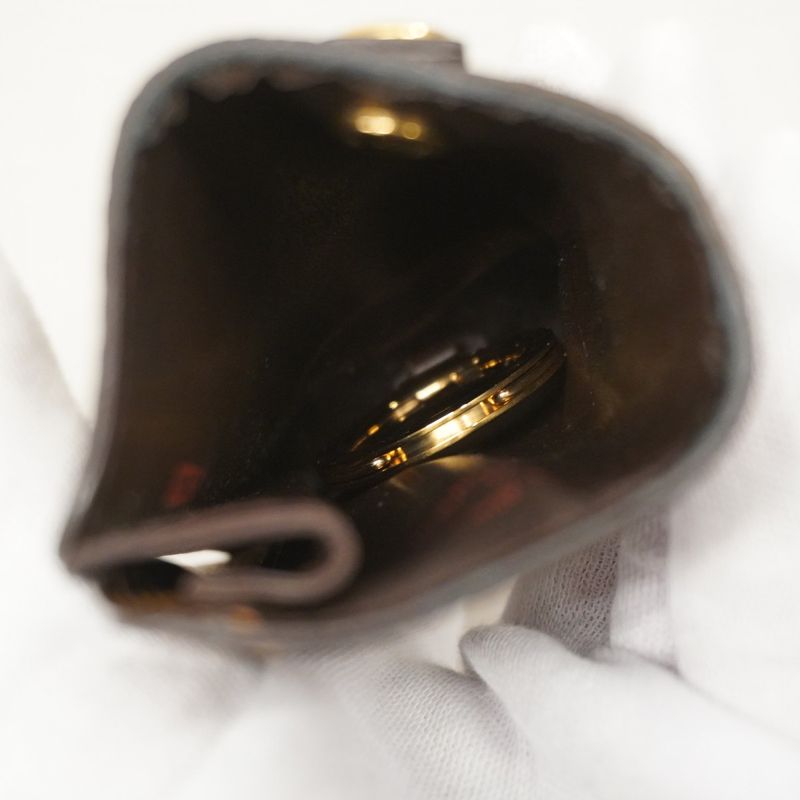 Louis Vuitton Key Case Damier Clochette PM N62661 Ebène Men Women Unisex