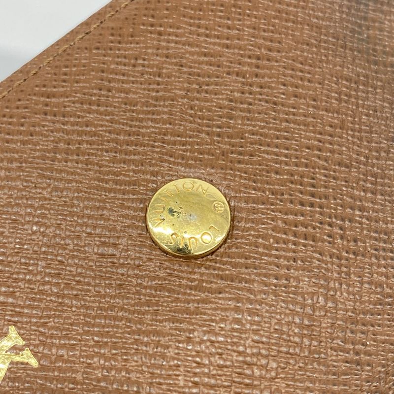 Louis Vuitton Key Case Monogram Multicles Ron PM M60115 Brown Men Women Unisex