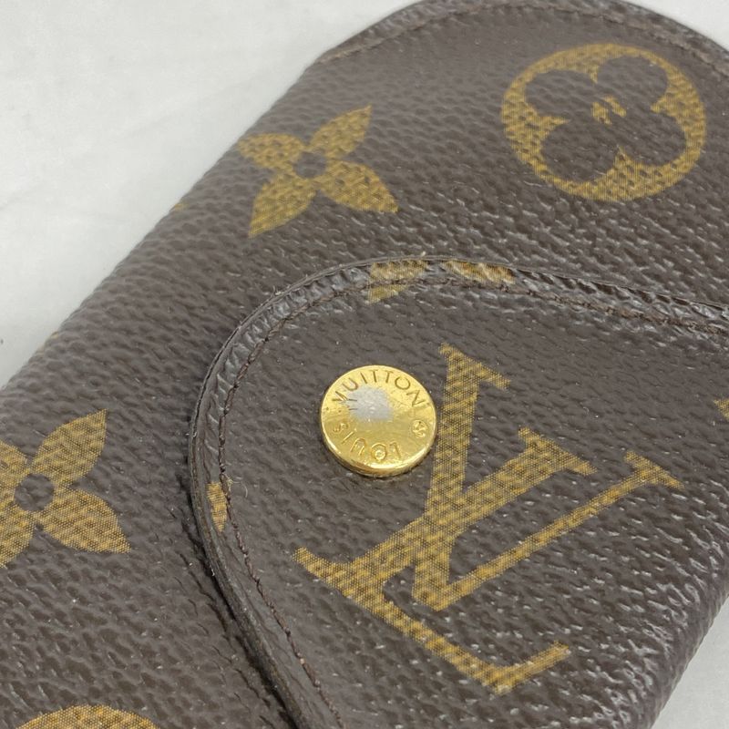 Louis Vuitton Key Case Monogram Multicles Ron PM M60115 Brown Men Women Unisex