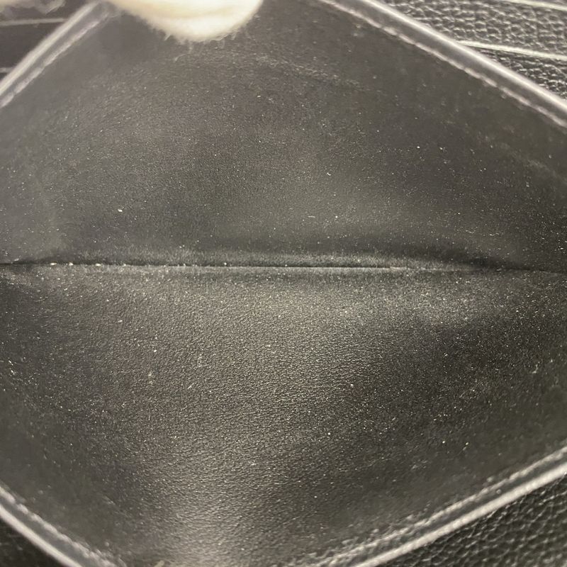 Louis Vuitton Monogram Empreinte Zippy Wallet M61864 Noir Black Ladies