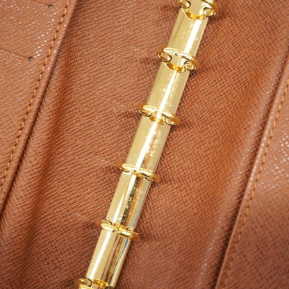 Louis Vuitton Notebook Cabas Monogram Agenda PM R20005 Brown Men Women Unisex