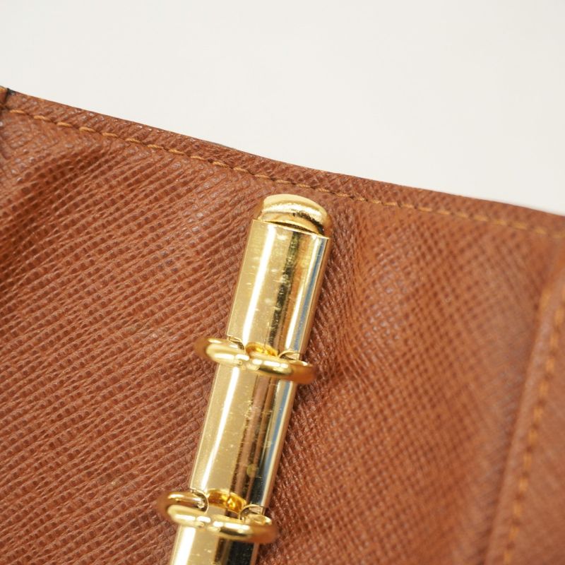 Louis Vuitton Notebook Cabas Monogram Agenda PM R20005 Brown Men Women Unisex