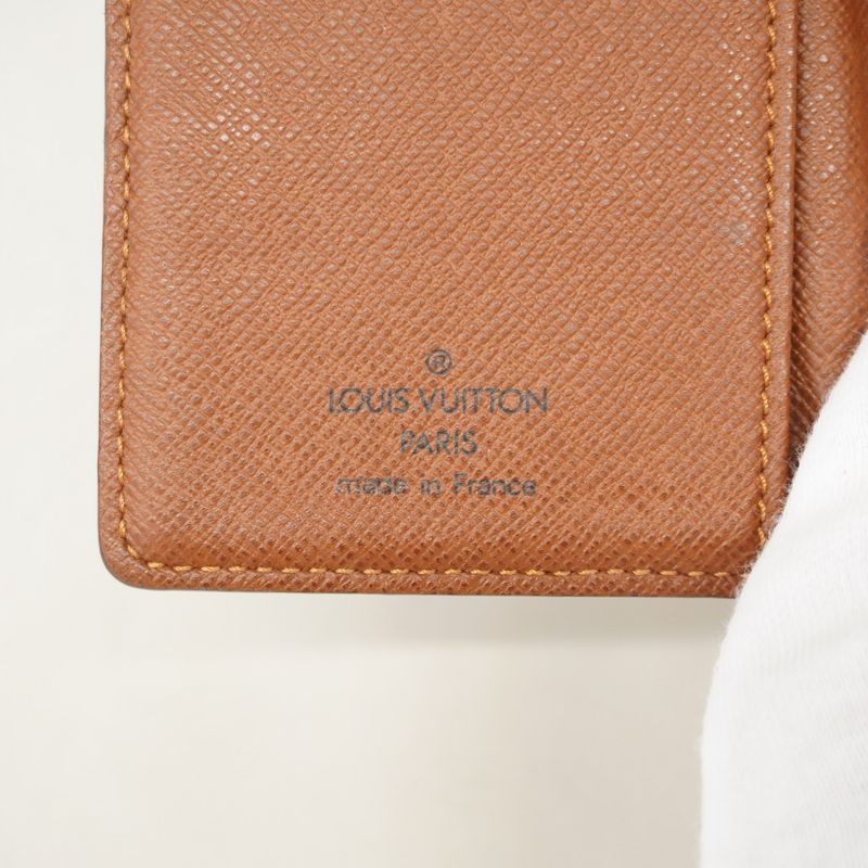 Louis Vuitton Notebook Cabas Monogram Agenda PM R20005 Brown Men Women Unisex