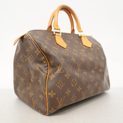 Louis Vuitton Handbag Monogram Speedy 30 M41108 Brown Ladies