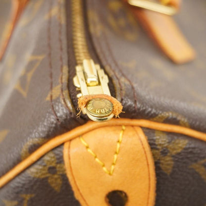 Louis Vuitton Handbag Monogram Speedy 30 M41108 Brown Ladies