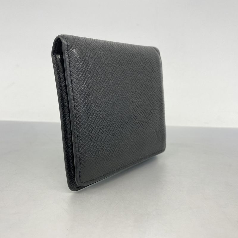 Louis Vuitton Wallet Taiga Portobier 3 Cartes Cles Di M30452 Ardoise Men's