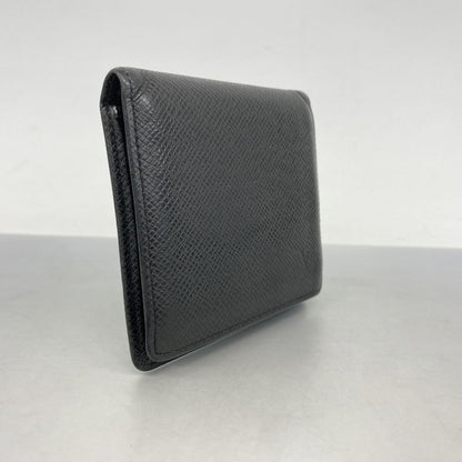 Louis Vuitton Wallet Taiga Portobier 3 Cartes Cles Di M30452 Ardoise Men's