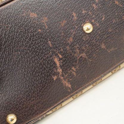 Gucci Shoulder Bag GG Canvas/sherry Line Princy 161720 Canvas Beige Brown Gold