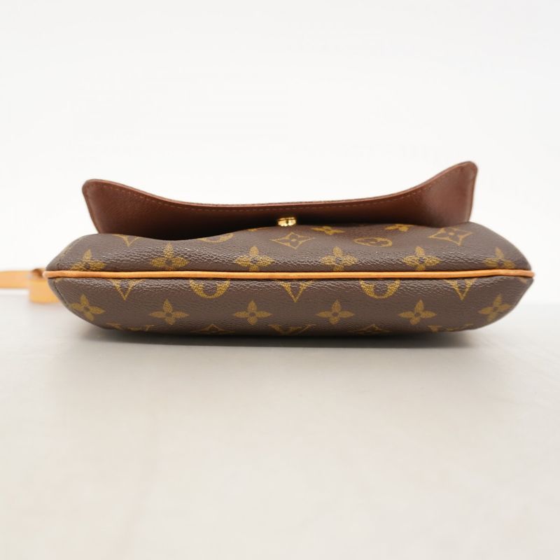 Louis Vuitton Shoulder Bag Monogram Musette Tango Short Strap M51257 Brown