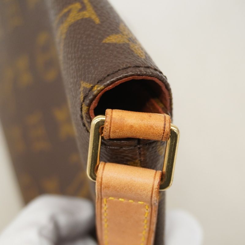 Louis Vuitton Shoulder Bag Monogram Musette Tango Short Strap M51257 Brown