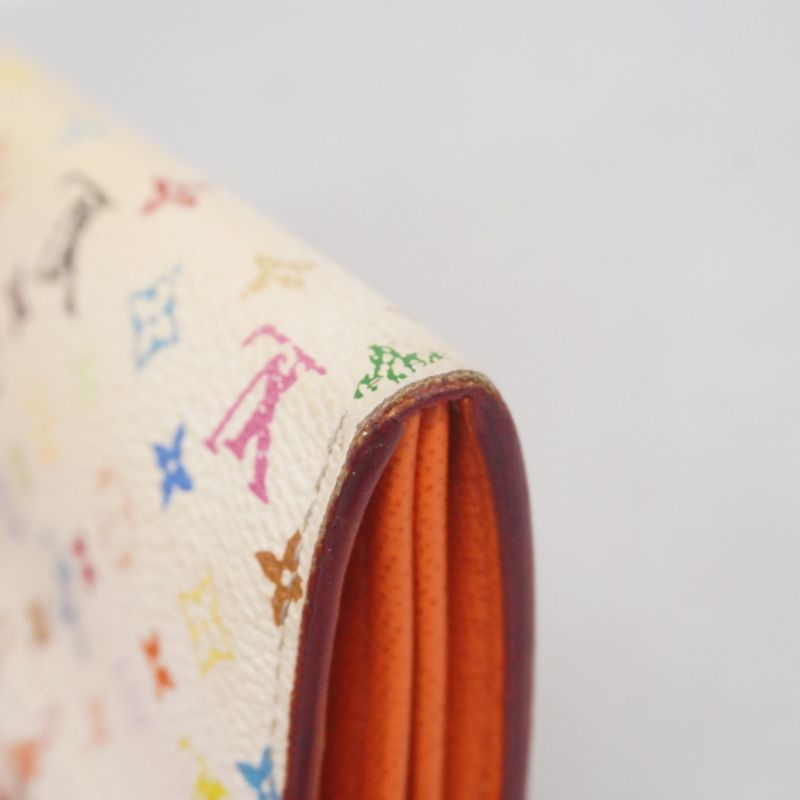 Louis Vuitton Long Wallet Monogram Multicolor Portefeuille Sarah M60272