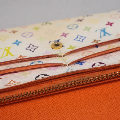 Louis Vuitton Long Wallet Monogram Multicolor Portefeuille Sarah M60272