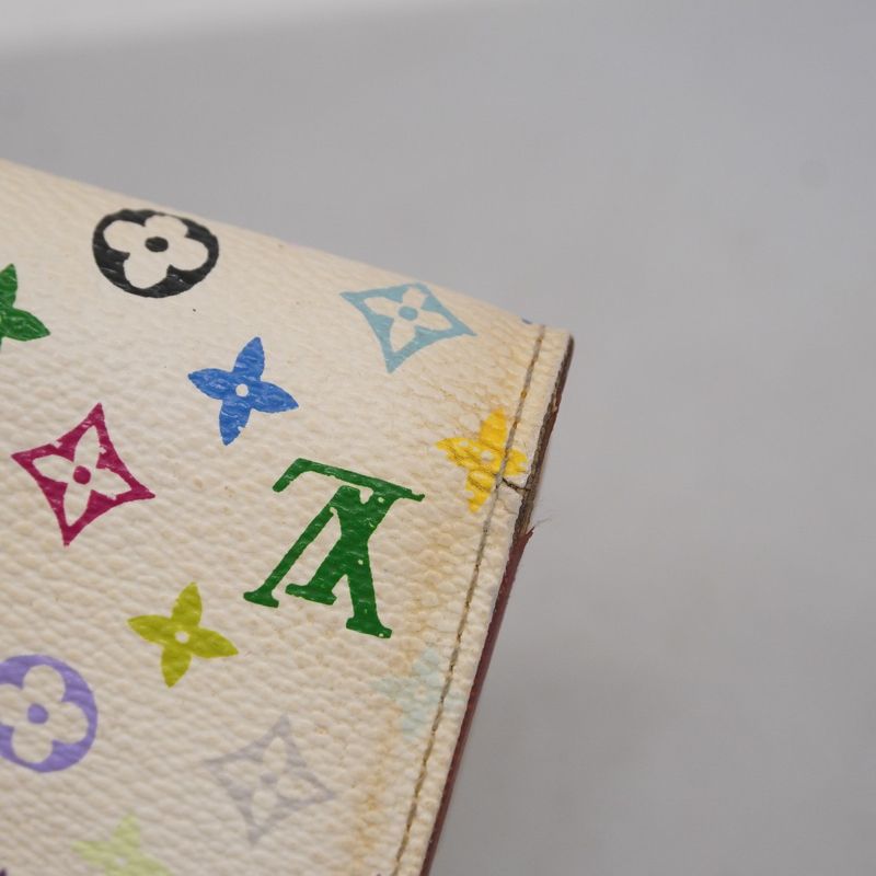 Louis Vuitton Long Wallet Monogram Multicolor Pochette Porte Monet Cles Di