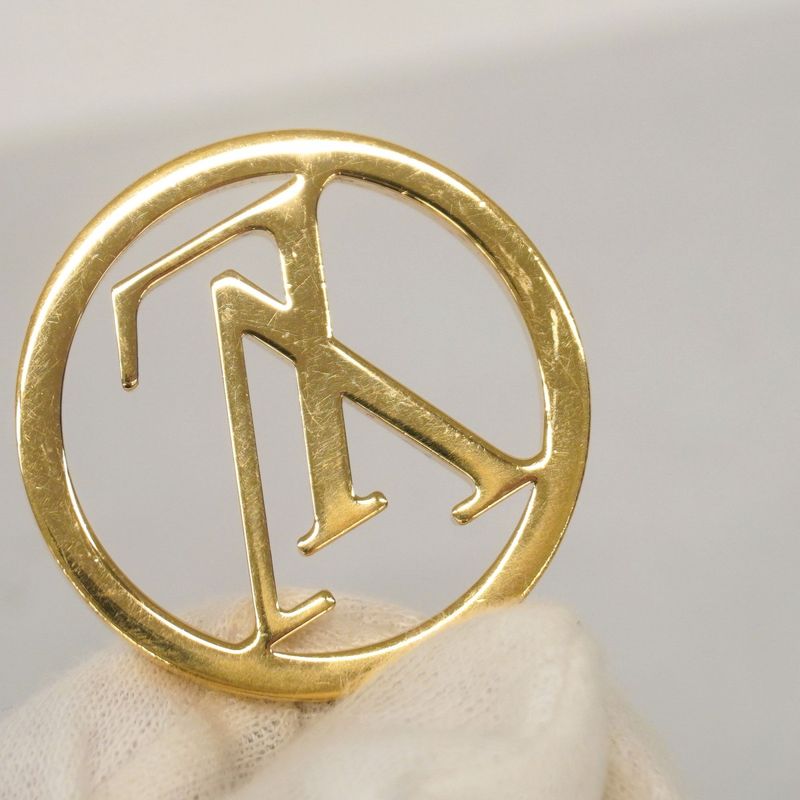 Louis Vuitton Key Holder Porte Cles LV Circle M68000 Gold Men Women Unisex