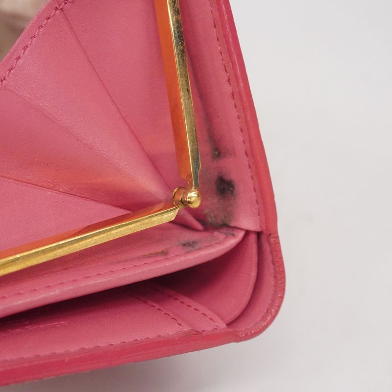 Louis Vuitton Wallet Vernis Porte Monnaie Viennois M9141f Framboise Ladies