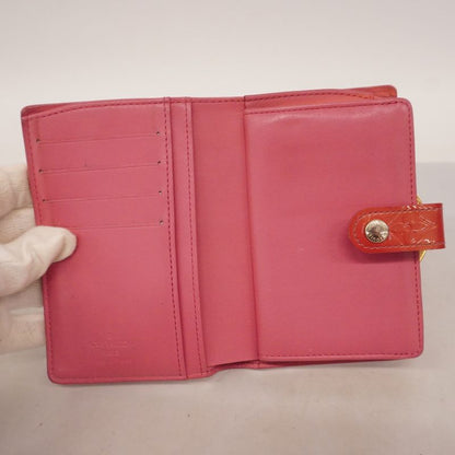 Louis Vuitton Wallet Vernis Porte Monnaie Viennois M9141f Framboise Ladies