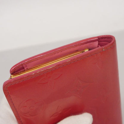 Louis Vuitton Wallet Vernis Porte Monnaie Viennois M9141f Framboise Ladies