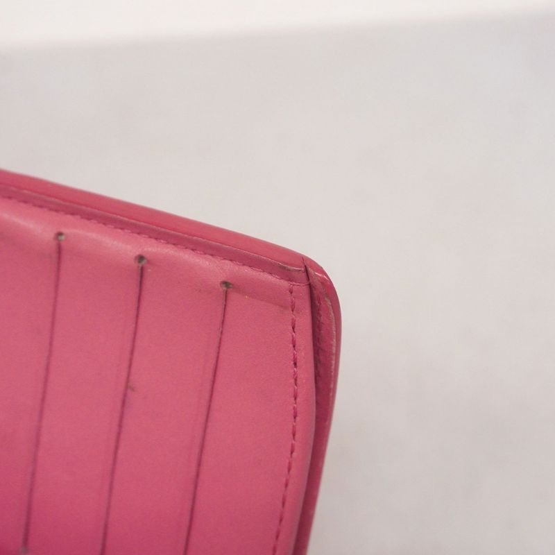 Louis Vuitton Wallet Vernis Porte Monnaie Viennois M9141f Framboise Ladies