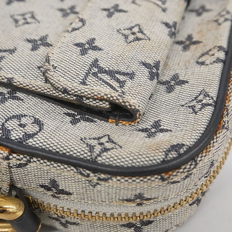 Louis Vuitton Shoulder Bag Monogram Mini Juliette MM M92217 Blue Ladies