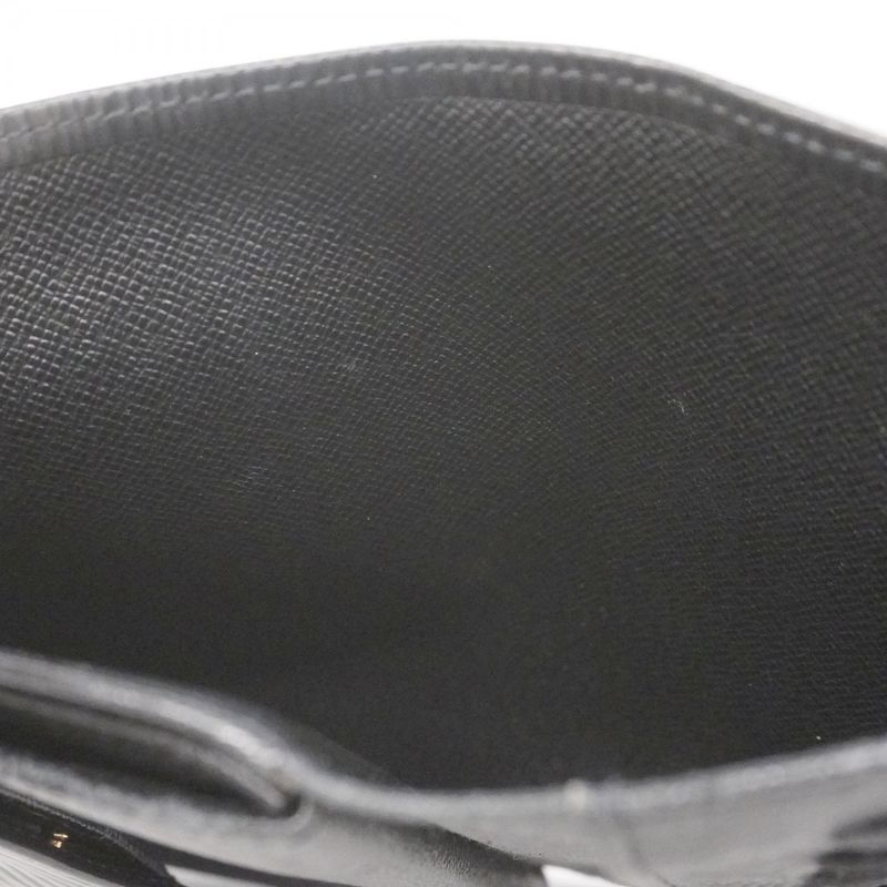 Louis Vuitton Trifold Wallet Epi Porte-tresor Etui Papier M63712 Noir Black Men