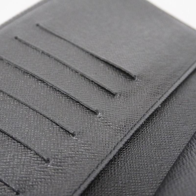 Louis Vuitton Trifold Wallet Epi Porte-tresor Etui Papier M63712 Noir Black Men