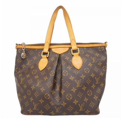 Louis Vuitton Handbag Monogram Palermo PM M40145 Brown Ladies