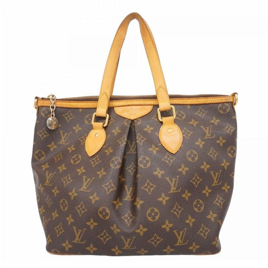 Louis Vuitton Handbag Monogram Palermo PM M40145 Brown Ladies