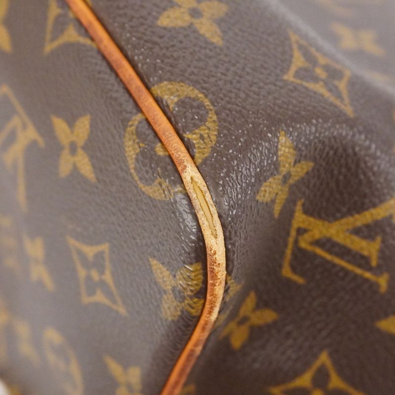 Louis Vuitton Handbag Monogram Palermo PM M40145 Brown Ladies