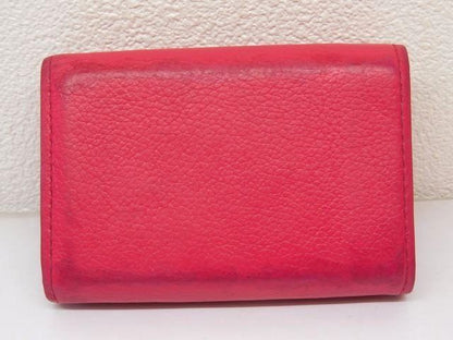 Vuitton M80087 Ub5200 - Portefeuille Lock Mini Trifold Compact Wallet Pink □