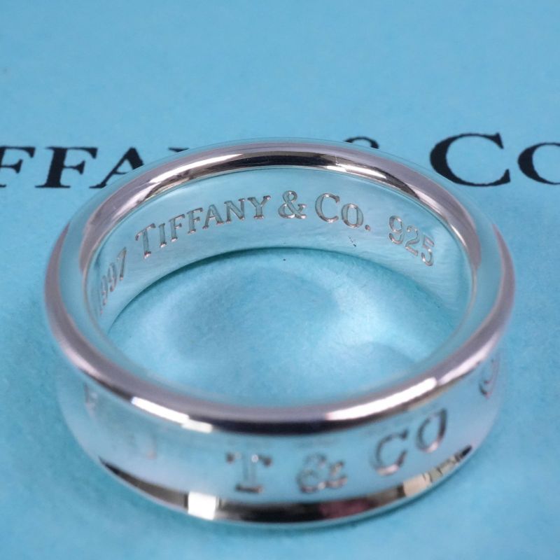 16.5 Tiffany & Co 1837 Narrow Medium Ring 25-2036
