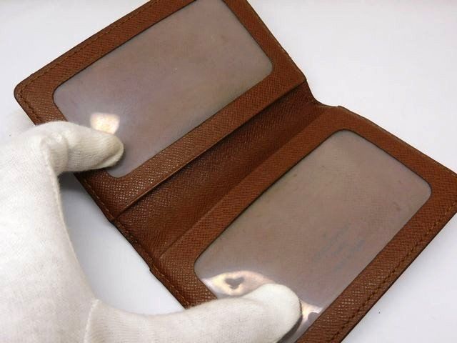 Vuitton - M60533 Ca0051 Monogram Porte 2 Carte Vertical Pass Case Card Case