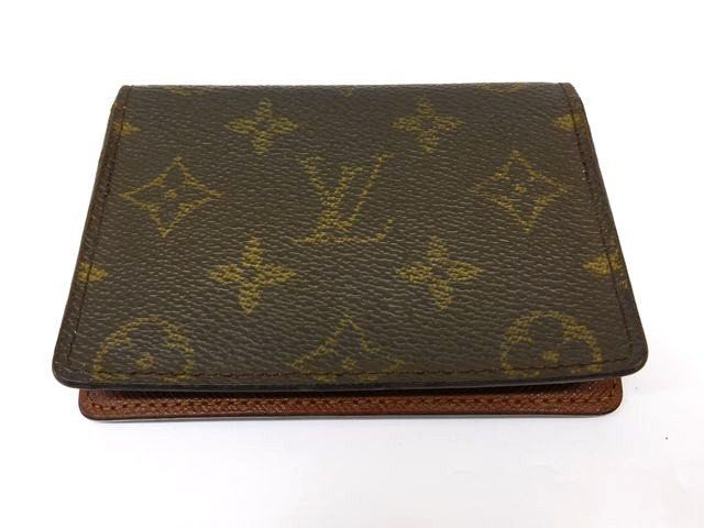 Vuitton - M60533 Ca0051 Monogram Porte 2 Carte Vertical Pass Case Card Case