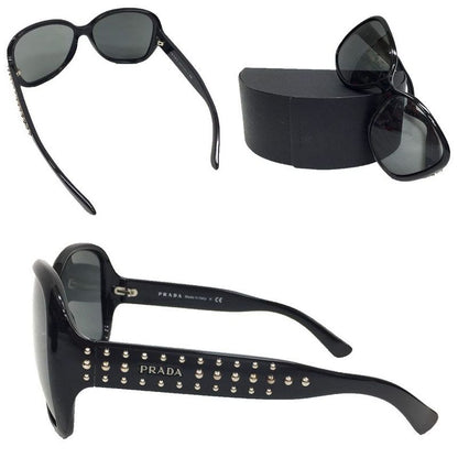 Prada Sunglasses Spr04m 1ab-1a1 Black Eyewear UV Protection UV Protection