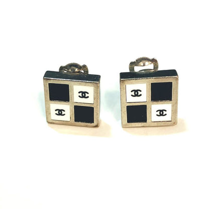 Chanel Square COCO Mark Earrings : Y3226