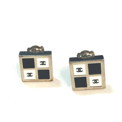 Chanel Square COCO Mark Earrings : Y3226